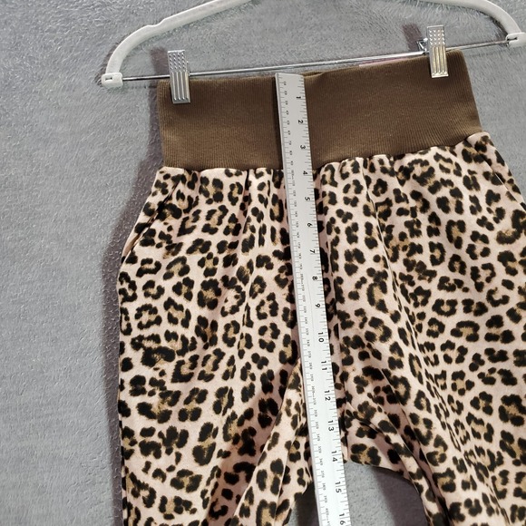INC Women Activewear Pants PP Brown Classic Cheetah Jogger NWT - Picture 4 of 10